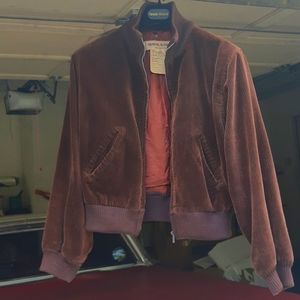 Saint Laurent Rive Gauche Brown Corduroy Jacket